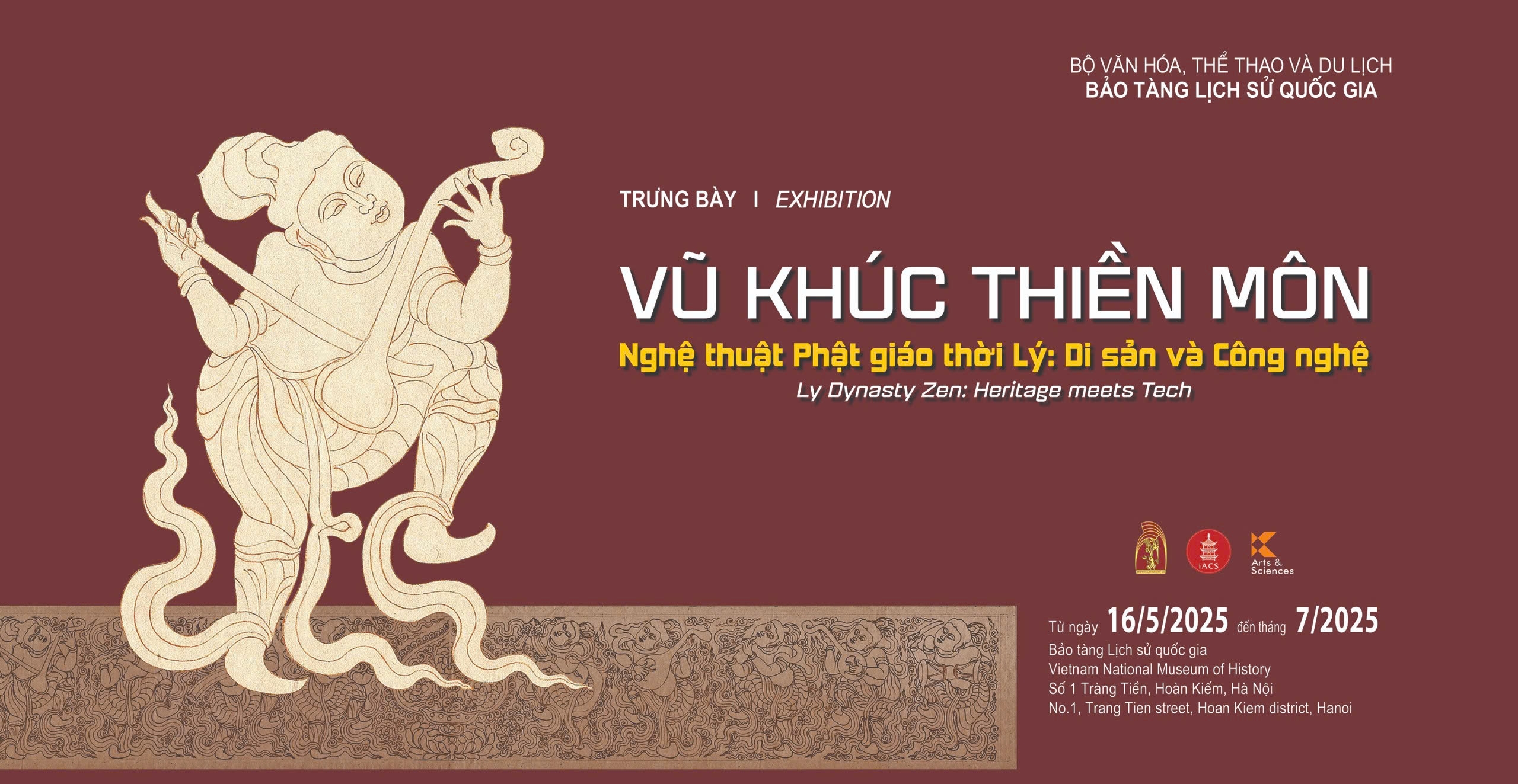 Thông tin báo chí trưng bày chuyên đề: “Vũ khúc Thiền môn - Nghệ thuật Phật giáo thời Lý: Di sản và Công nghệ”